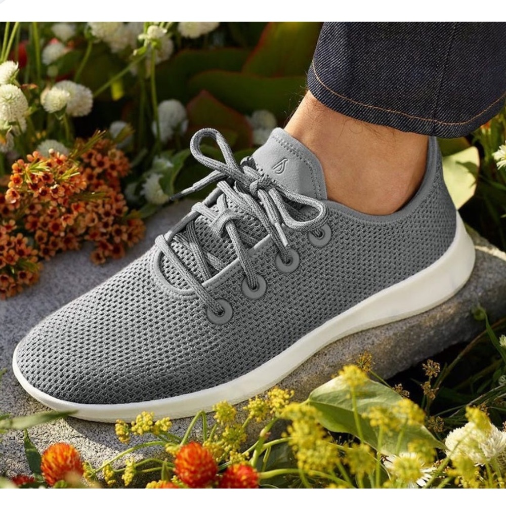 ALLBIRDS NWOT Tree Runners Gray Grey Women's Sz 11 tennis shoes sneakers slip on
